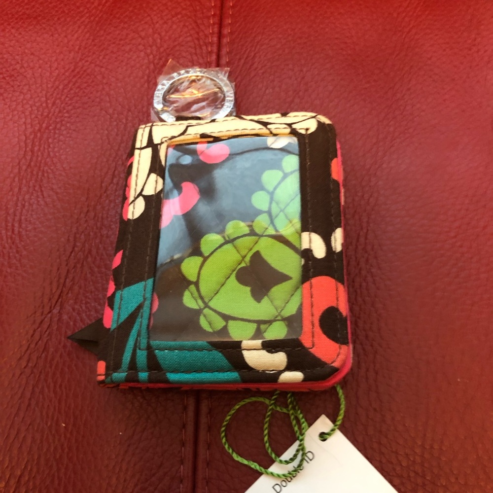 ID holder with credit card and change compartments
